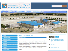Tablet Screenshot of gulfchlorine.com